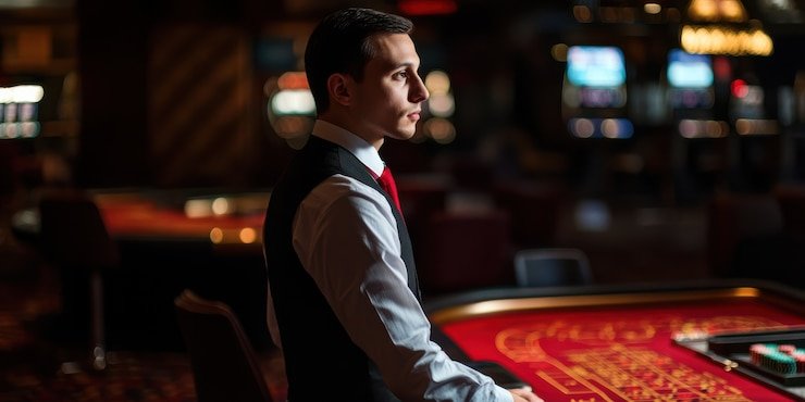 Aksi taruhan roulette secara langsung dengan perangkat mobile di amoy333